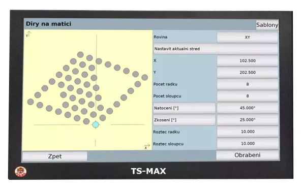 Digitale Positionsanzeige TS-MAX  17.3"